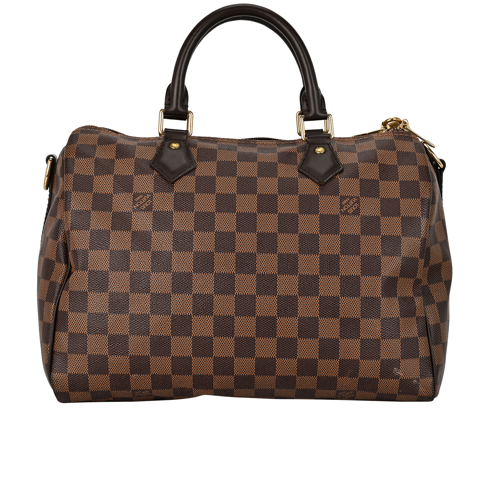 Speedy 30 Bandouliere, &pound;950, Handbags, Brown, Canvas, Back view